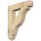 Ekena Millwork Funston Arts & Crafts Rough Sawn Bracket, Douglas Fir, 4"W x 22"D x 26"H BKT04X22X26FST03RDF - alternate 1